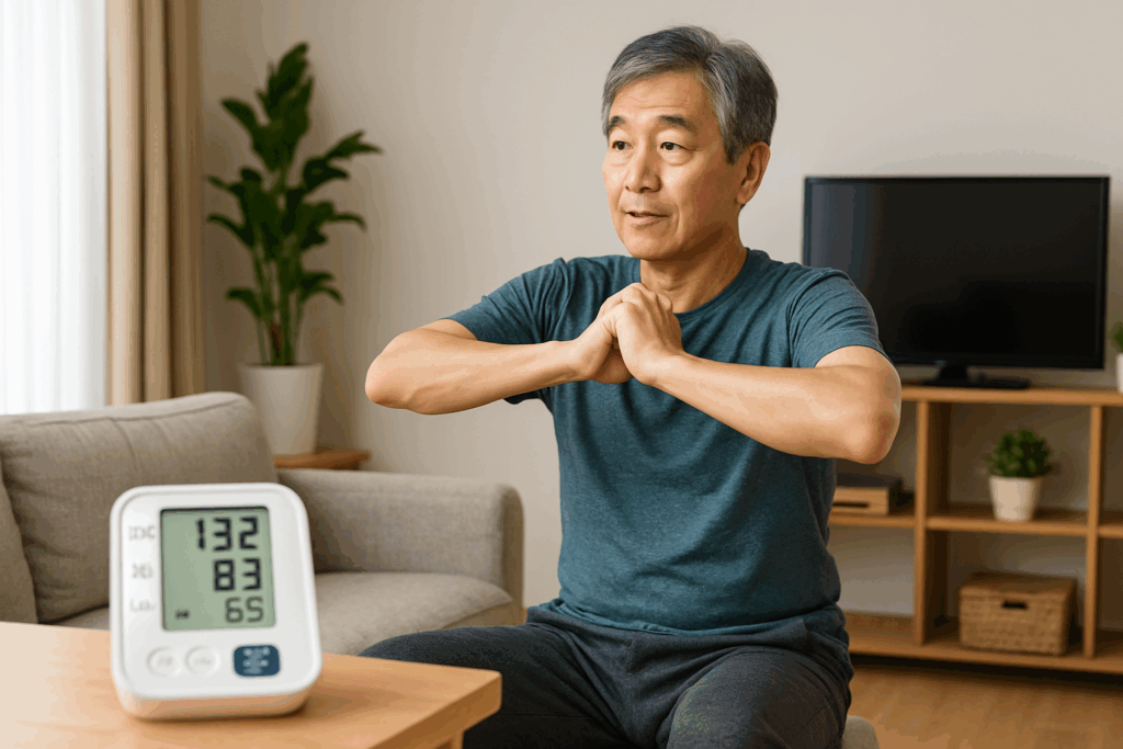 ためしてガッテンで放送された血圧を下げる運動の内容と科学的検証